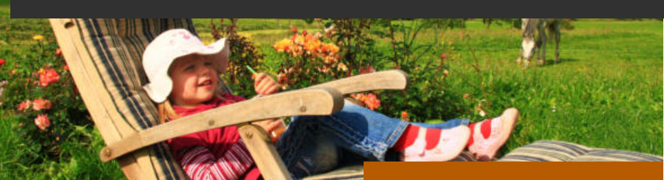 super Urlaub - aufgenommen auf dem kleinen Bauernhof in Bayern